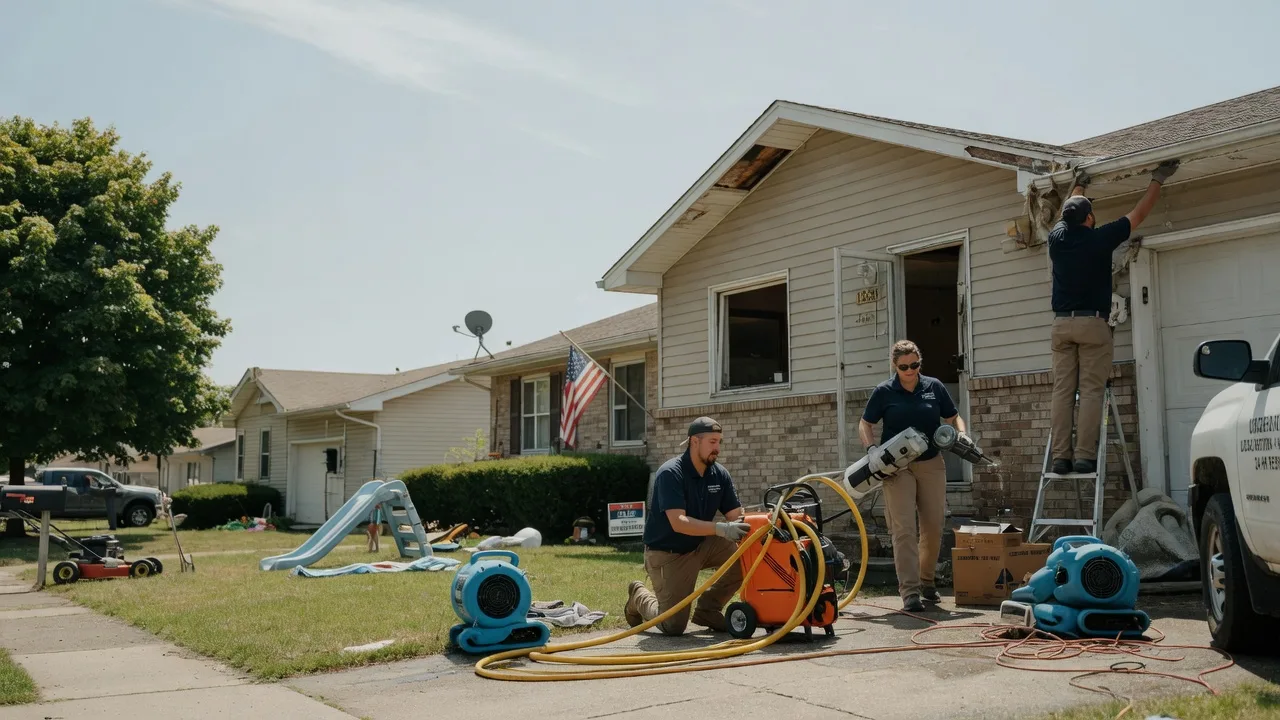 Water Damage Restoration in Mount Olive, IL near me